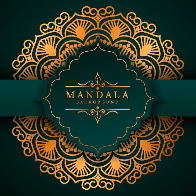 Ramadan Style Luxury elegant mandala background