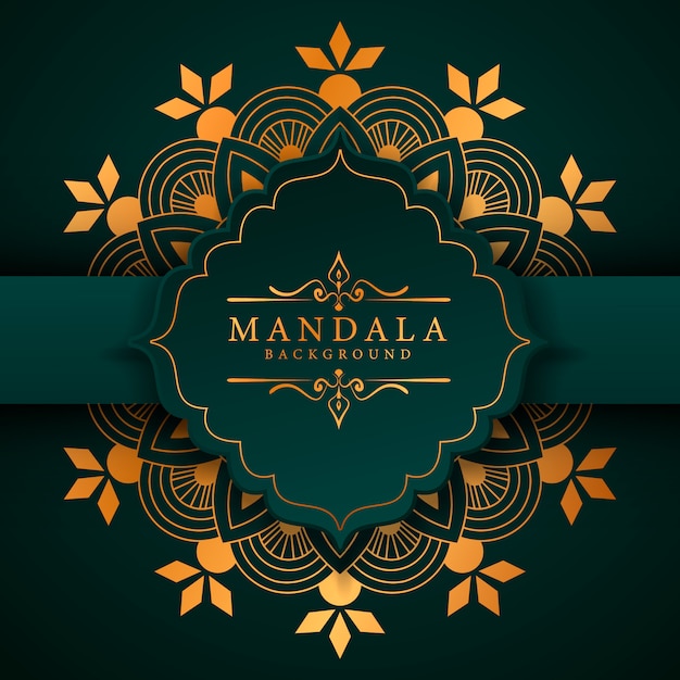 Ramadan Style Luxury elegant mandala background