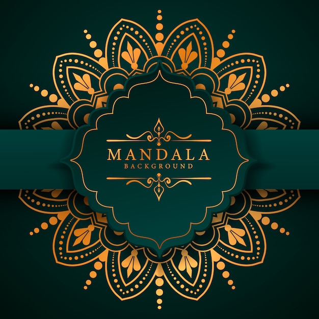 Ramadan Style Luxury elegant mandala background