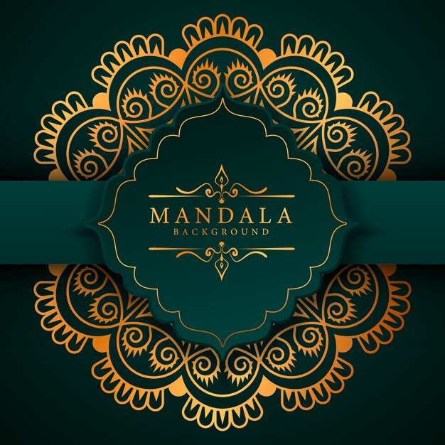 Ramadan style luxury elegant mandala background