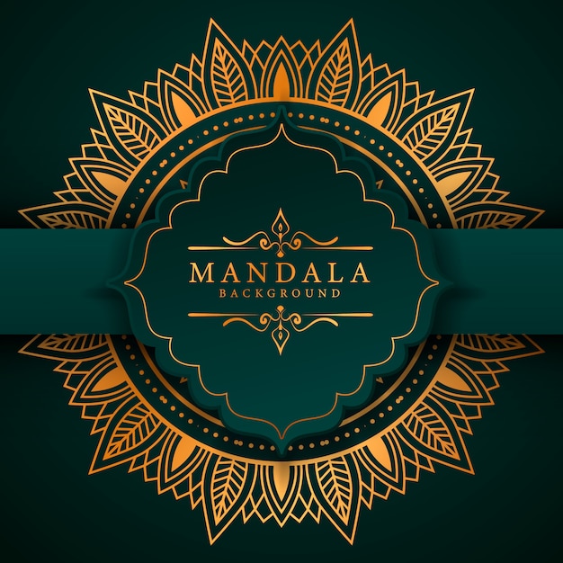 Ramadan Style Luxury elegant mandala background