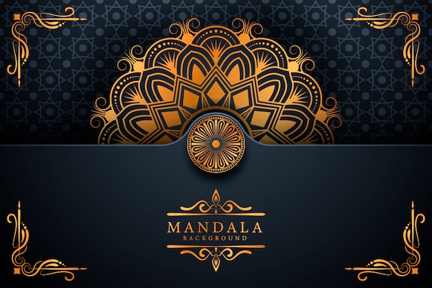 Ramadan Style Luxury elegant mandala background