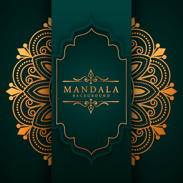 Ramadan Style Luxury elegante mandala achtergrond