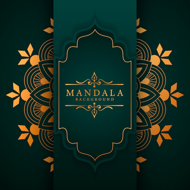 Ramadan Style Luxury elegante mandala achtergrond