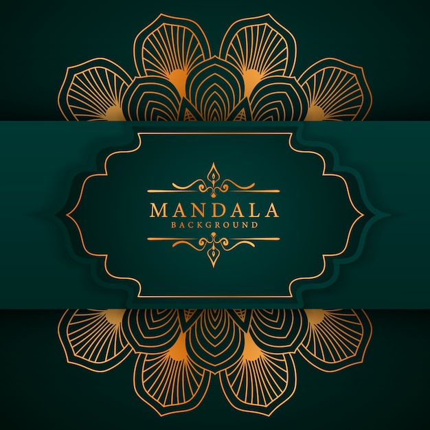 Ramadan Style Luxury elegante mandala achtergrond