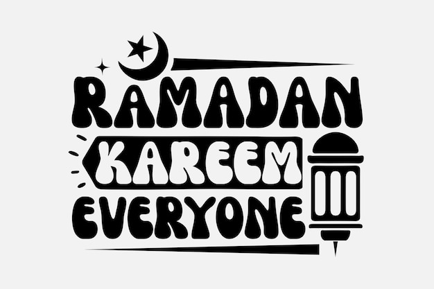 Ramadan SVG-ontwerp