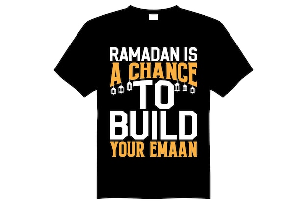 Ramadan tshirt ontwerp vector