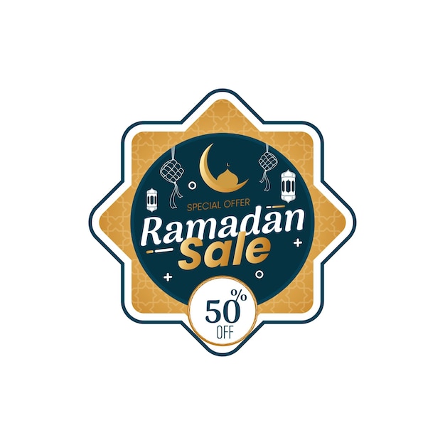 Ramadan Verkoop Korting Banner Template Promotie Ontwerp voor Business Ramadan Kareem Islamitische