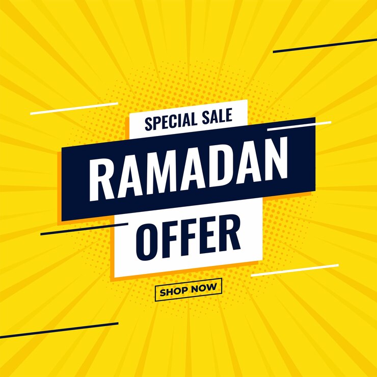Vector ramadan verkoop korting spandoek promotie sjabloonontwerp voor zaken ramadan verkoop spandoek poster dis