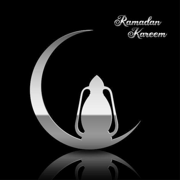 Ramadan-wenskaart voor de viering van het festival van de moslimgemeenschap