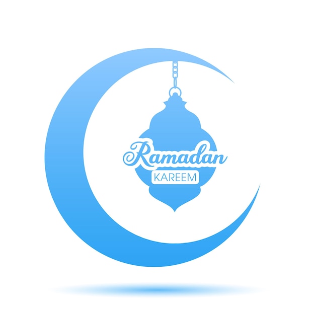 Ramadan-wenskaart voor de viering van het festival van de moslimgemeenschap