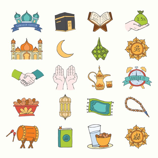 Vector ramadan