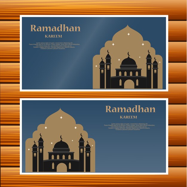 Ramadhan bannerkaart