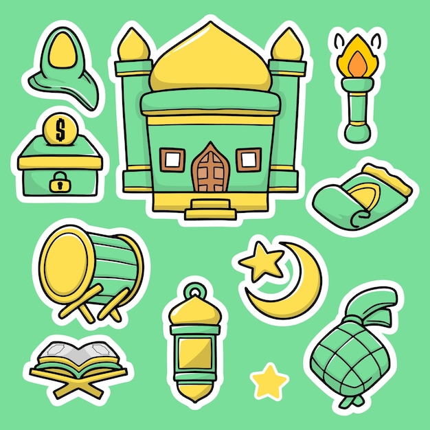 Ramadhan Hand Drawn Icon