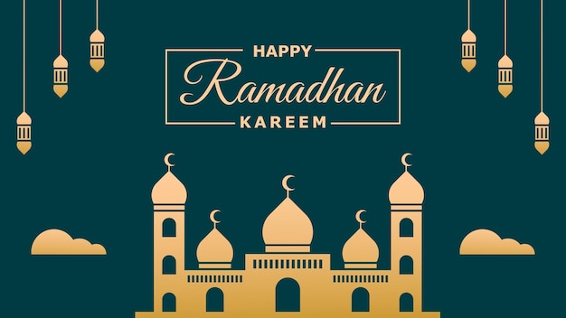 Ramadhan kareem achtergrond