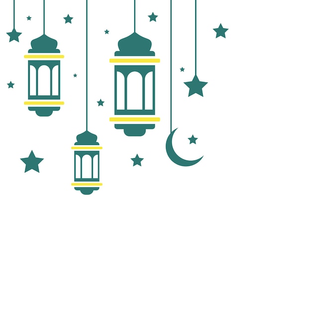 Ramadhan kareem background design vector illustrtion ramadhan kareem lantern for background greeting card celebration
