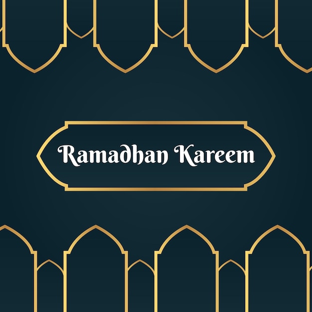 Ramadhan Kareem Simple Design