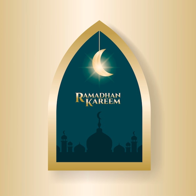 ramadhan kareem vector, beautiful ramadan kareem design template