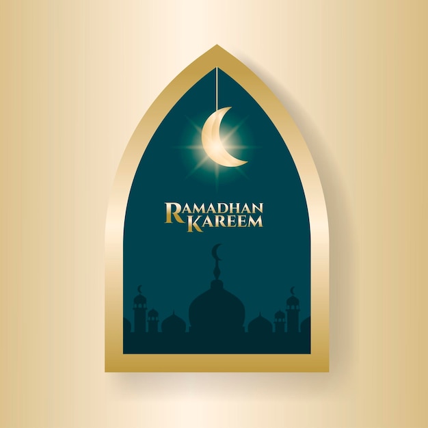 Vettore di ramadhan kareem, bellissimo modello di progettazione di ramadan kareem