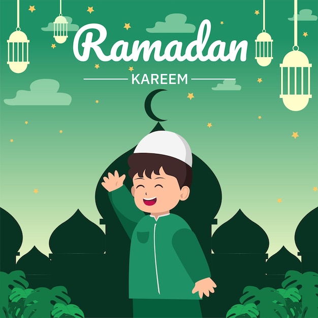 Vector ramadhan kareem