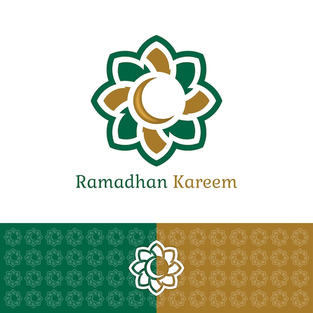 Ramadhan logo and texture