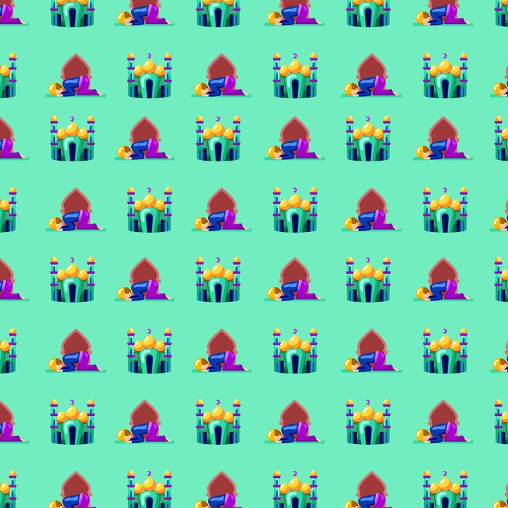 Vector ramadhan pattern 2