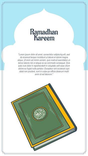 Vector ramadhan social media story 1080 x 1920