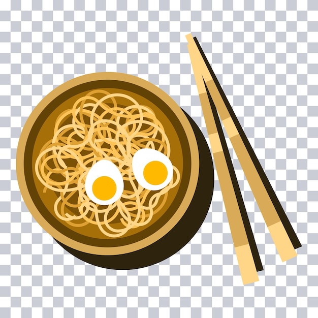 Vector ramen illustration