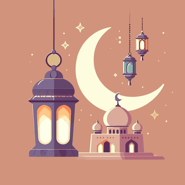 Vector ramzan mubarak