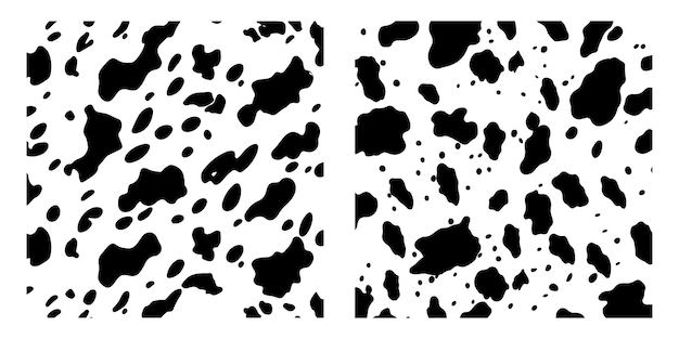 Random Black Spots in a Vector Pattern