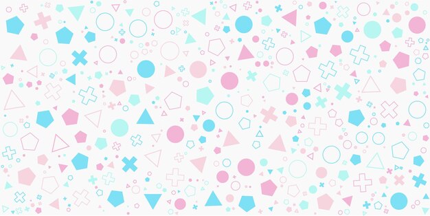 ランダムな幾何学的なパターン 44