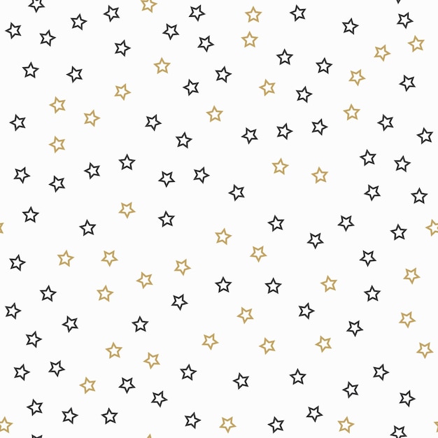 Vector random colorful stars pattern, abstract background. elegant and luxury style illustration