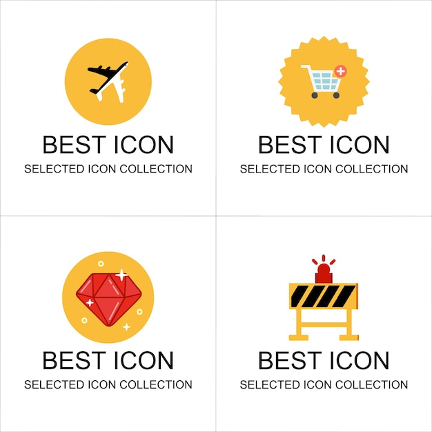 random icon collection can be used for digital and print