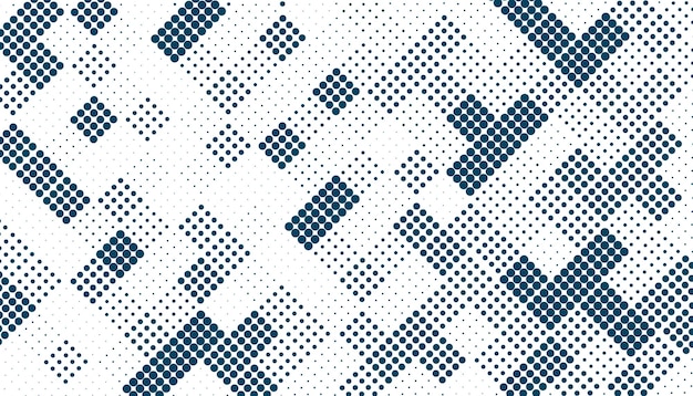 random square halftone pattern