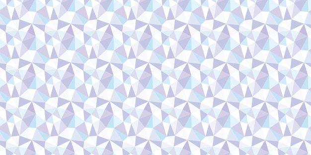 ランダムな三角形の抽象的な幾何学的なシームレス パターン背景