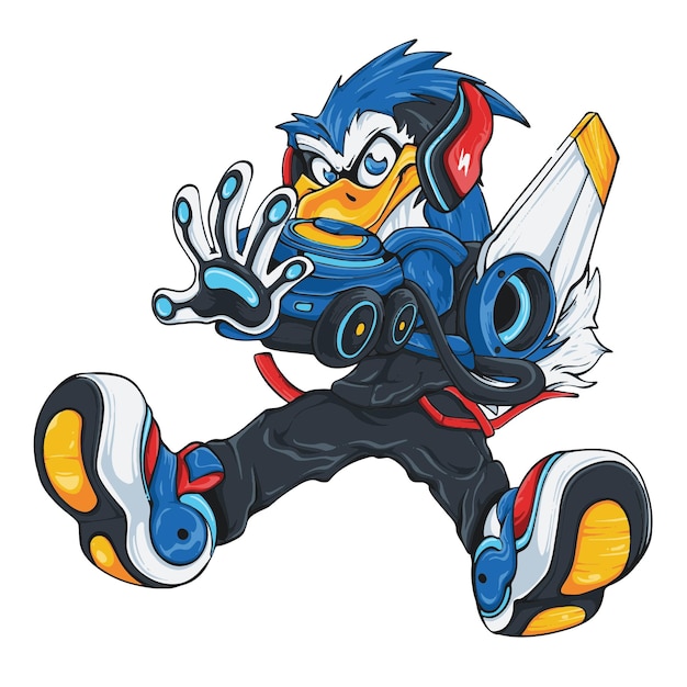 Vector ranger mascot