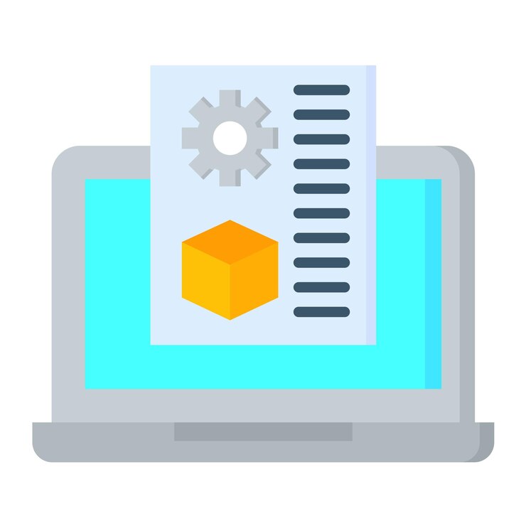 Vector rapid prototyping flat illustration