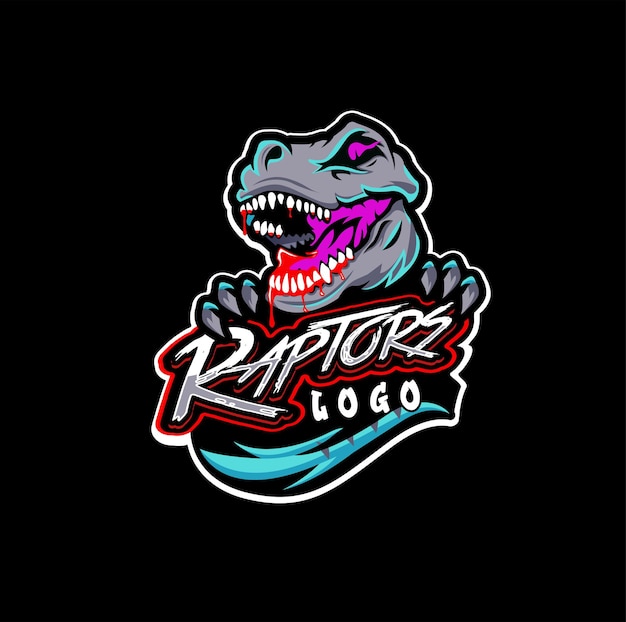 Raptor Logo Design Dinosaur Logo Design