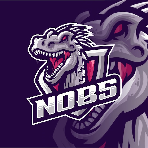 raptor logo design for vector