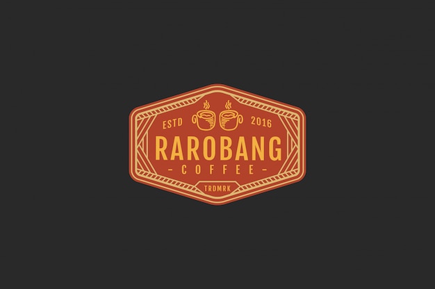 Vector rarobang coffee  coffee   color