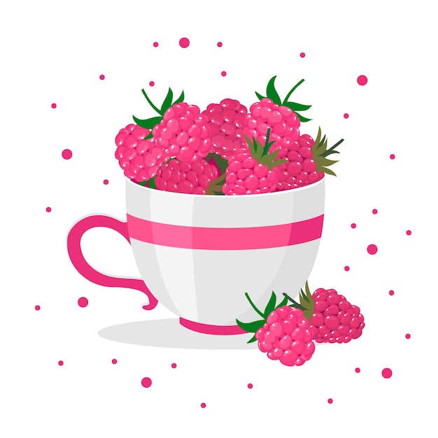 Raspberry cup