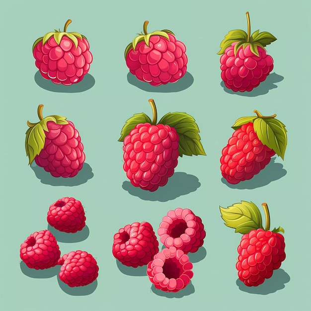 Vector raspberry