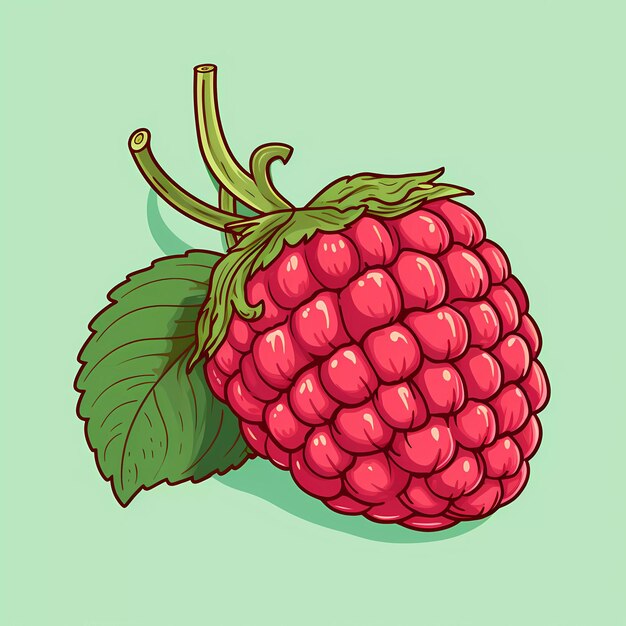 Vector raspberry