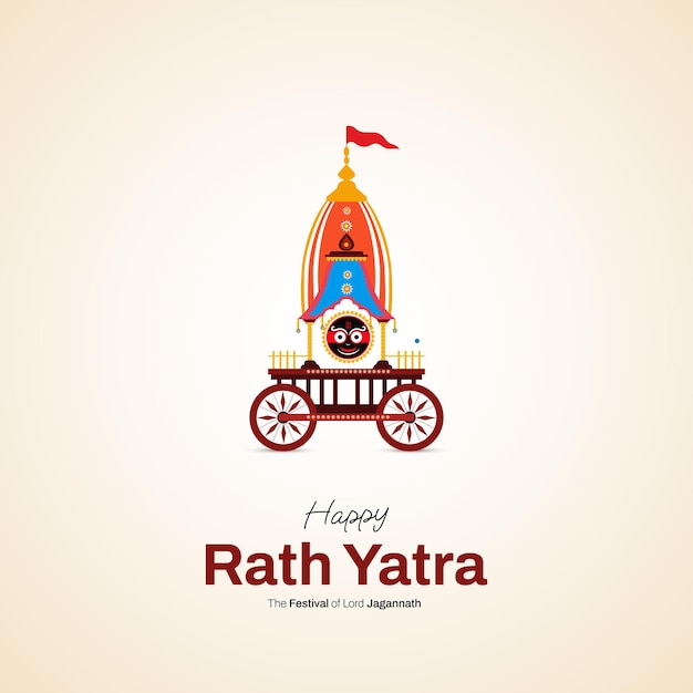 Ratha Yatra-bericht op sociale media