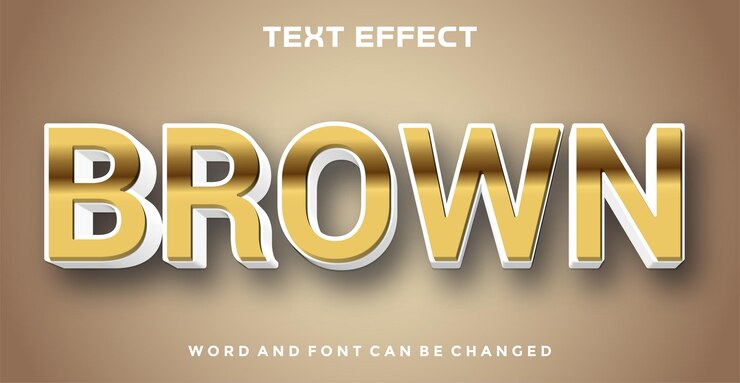 Rating editable text effect