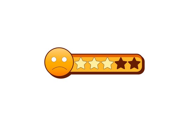 Rating review comment sticker design