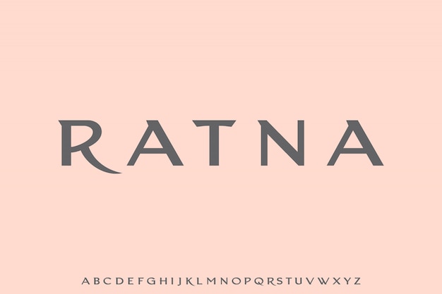 Ratna, de luxe glamour en elegante font