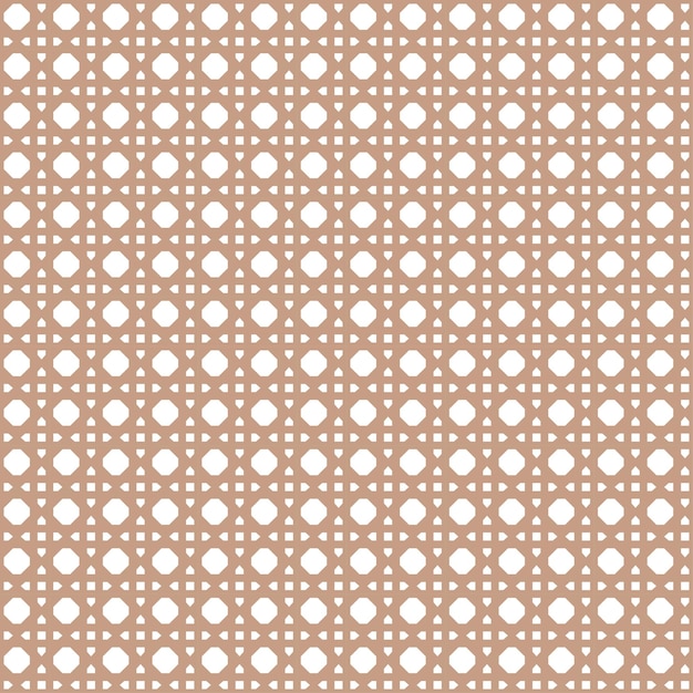 Rattan seamless pattern