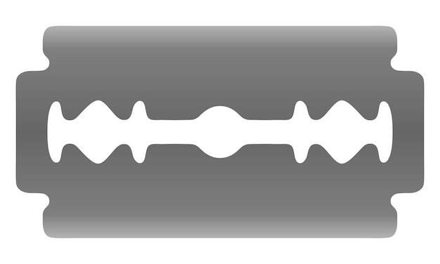 髭剃り用カミソリの刃