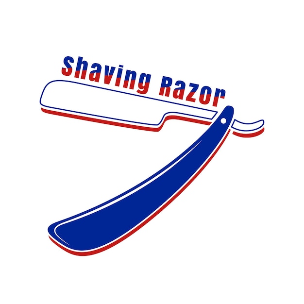 Razor icon simple minimalistic flat icon